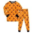 thumbnail image 5 of 5-6 Years Tween Short Sleeved And Shorts Set Halloween Parties Girls Sleepwear Matching Family Halloween Pajamas, 5 of 9