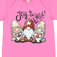 thumbnail image 4 of Inktastic Joy to the World Christmas Gnomes Boys or Girls Baby Bodysuit, 4 of 5