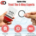 thumbnail image 5 of Captain O-Ring  Replacement 10262 1-1/2 Hose Connection O-Rings for Intex 1500 2500 2800 GPH Pumps 4 Pack, 5 of 7