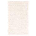 thumbnail image 3 of SAFAVIEH August Shag Collection AUG900C Solid Non-Shedding Living Room Bedroom Dining Room Entryway Plush 1.2-inch Thick Area Rug, 3' x 5', Ivory, 3 of 4