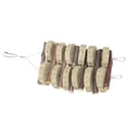 thumbnail image 2 of Pet Grinding Toy Hamster Totoro Small Pet Gnaw Chewing Double‑Row Grass Cake String, 2 of 9