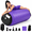 Carbon Fiber+Purple-2.6'L x 1.5'D, variant on Gymnastics Inflatable Air Roller with Pump, Carbon Fiber+Pink, 4'L x 2.5'D