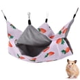 thumbnail image 2 of <p>Ferret  Hammock Bed, Small Pet Hanging Bed High-density  Material Wide Applications Easy To Clean Multifunctional Hammock  For Animals</p>, 2 of 7