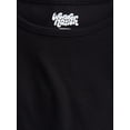 thumbnail image 2 of Wonder Nation Girls' Ribbed Top with Short Ruffle Sleeves, Sizes 4-18 & Plus, 2 of 3