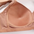 thumbnail image 4 of Eashery Plus Size Bras for Women Women's Plus Size Full Coverage Underwire Unlined Minimizer Lace Bra Brown 46, 4 of 5