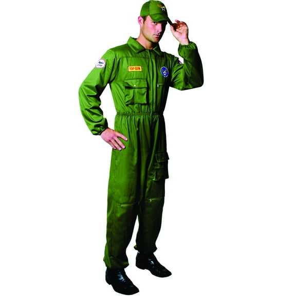 Dress Up America Adult Air Force Pilot Costume (Large)