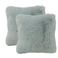 thumbnail image 5 of Regal Home Collections Kendra fluffy filled 450g Poly, 18"X18", ONE Throw Decorative Pillow, 5 of 5
