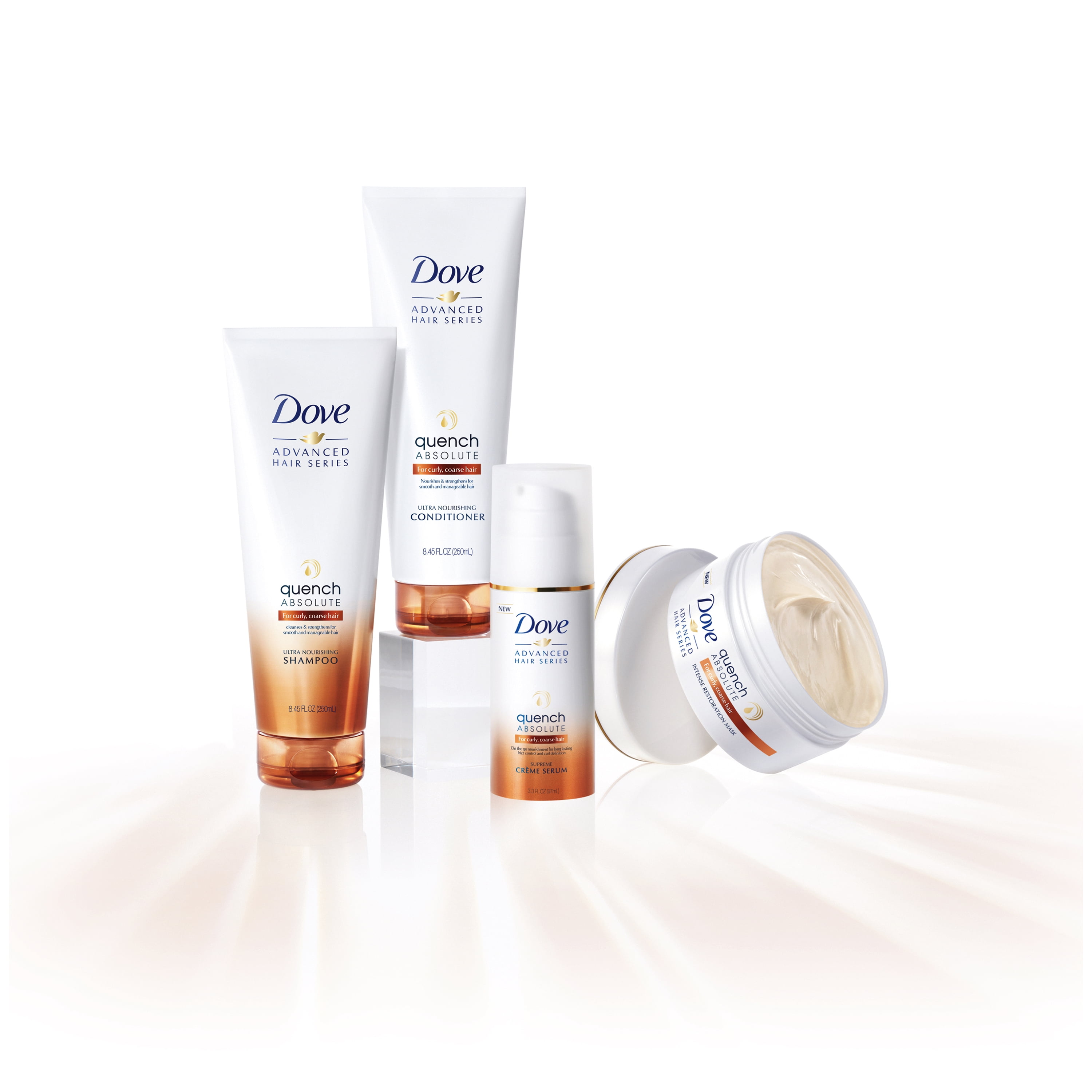 Dove Advanced Hair Series Quench Absolute Therapy Shampoo 8.45 oz -  Walmart.com