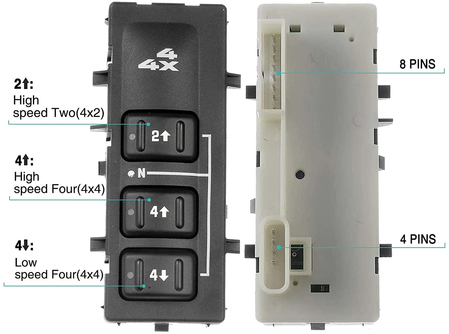 15883323 Front Left Driver Side Door Lock Master Power Window