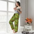 thumbnail image 5 of Rateoe Carrot Eggplant Pattern Women’s Ultra-Soft Comfy Pajama Lounge Pants Sleepwear,Comfortable Lounge Wear,lightweight Pajamas, Casual Home Wear-Small, 5 of 6