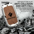 thumbnail image 2 of Zinc alloy+leather Car Remote Key Cover Case For Baojun C 3 buttons 510 730 360 560 RS-5 530 630 310 E100 310W Keychain Shell, 2 of 19