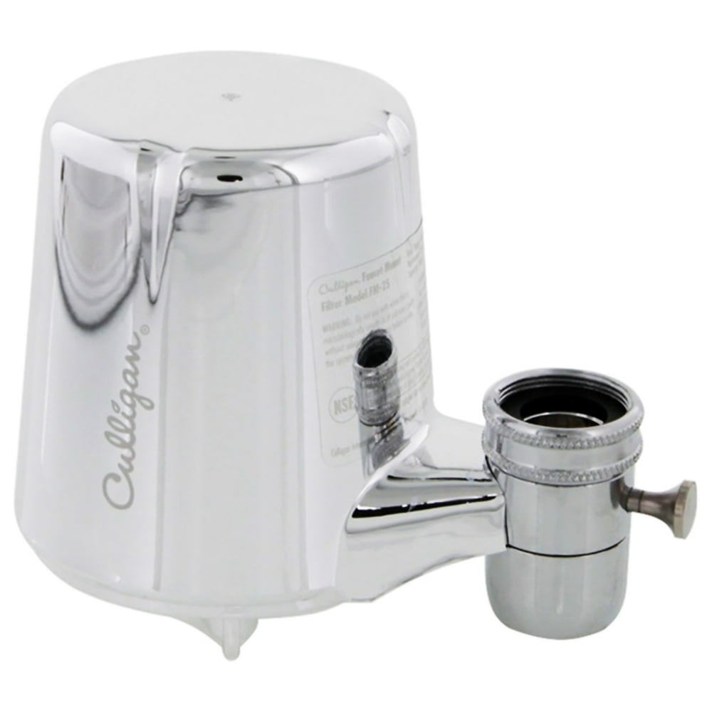 Culligan FM25 Chrome Faucet Mount With Advanced Water Filtration