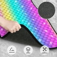 thumbnail image 3 of Fuzoiu Rainbow Scales2 Print Carpet Floor Mats for Car,Car Foot Mat Set,Universal Fit 4 Piece Mat Pad Set,Fits Most Cars Trucks Vans Sedans SUV Auto Carpet Mat Se, 3 of 7