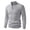 Gray, variant on Slim Quarter Zip Sweaters for Men Long Sleeve Ribbed Hem Casual Business Golf Tops Soft Light Stretchy Knit Daily Comfort Warm Sweaters
