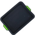 thumbnail image 4 of Silicone Square Cake Baking Pan Non-Stick Baking Tray with Thickened Handle High-heat Resistant Bakeware Dark Gray, 4 of 6