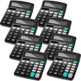 thumbnail image 1 of Calculadoras de escritorio Ysglory de 12 dígitos con energía solar dual x8, 1 of 7