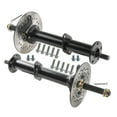 thumbnail image 4 of 40" Go Kart Rear Axle Kit & 48V 1000W Electric Brushless Motor Controller Differential &19x7-8" Wheels Tires + Front Steering Shaft for ATV Quad Buggy 4 Wheelers Dolly Cart Trike Tricycle, 4 of 8