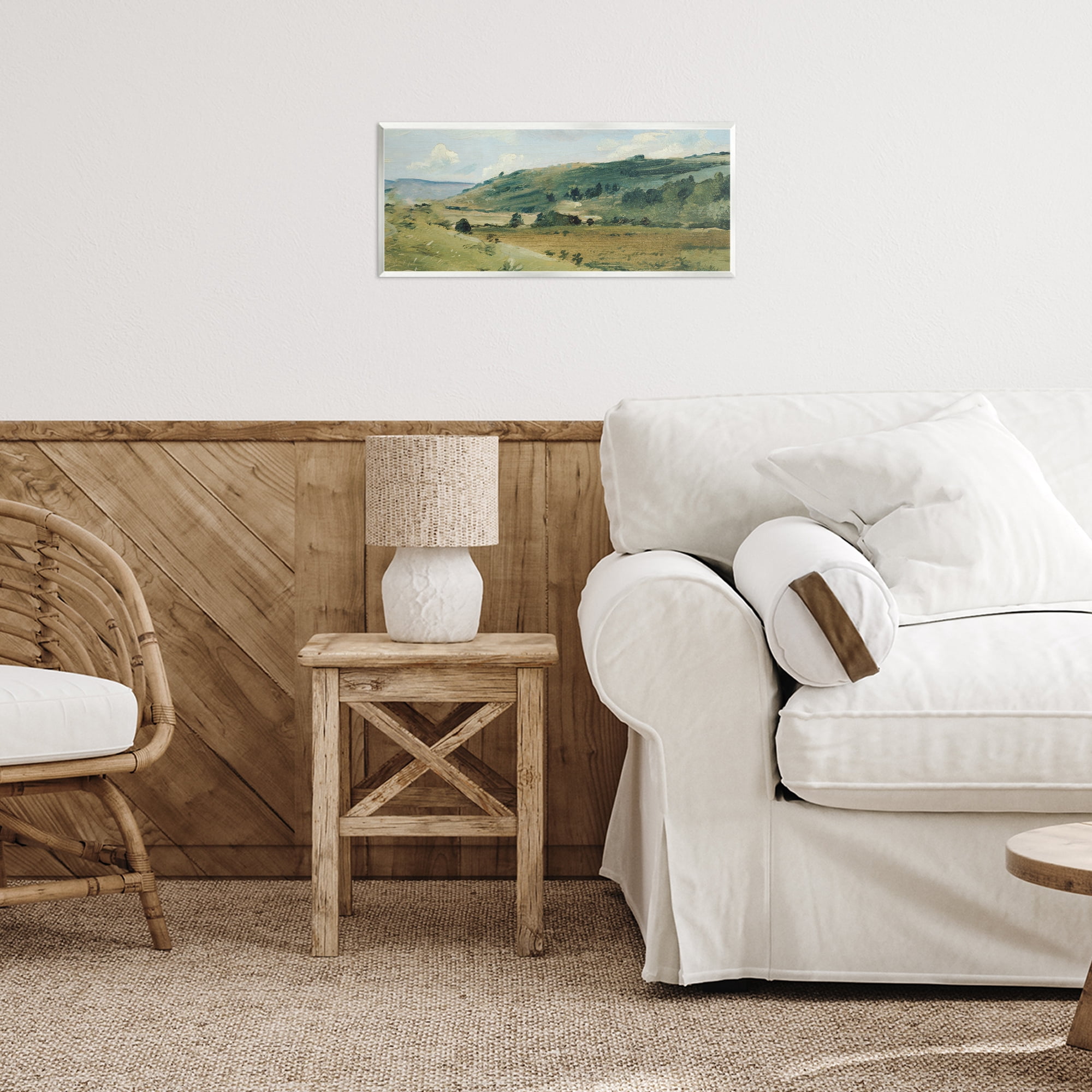 Stupell Industries Tree Dotted Countryside in Summer Wall Plaque Art, design by Lucille Price