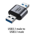 thumbnail image 3 of Injueey Adaptador USB 3,1 de disco duro móvil para teléfono, convertidor de carga de aleación de aluminio de Audio y vídeo portátil, conectores de Teléfono y Comunicación Tipo 2, 3 of 6