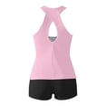 thumbnail image 7 of FDGIU ‌2026 Women's 3 Piece Tankini Swimwear Tummy Control Plus Size Swim Top with High Waisted Boyshorts Bathing Suit Set, 7 of 7