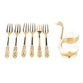 thumbnail image 4 of Coffee Spoon Holder, Stable Light Swan Style Rich Details Mirror Finish Coffee Stirrers Holder  For Cafe, 4 of 7