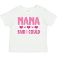thumbnail image 3 of Inktastic Nana Said I Could Funny Granddaughter Girls Toddler T-Shirt, 3 of 5