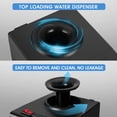 thumbnail image 6 of COSVALVE 5 Gallon Hot & Cold Top Loading Water Dispenser Cooler with Freezer Cabinet, Child Safety Lock, 6 of 9