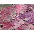 thumbnail image 3 of Ambesonne Dreamy Floral Quilted Coverlet 3 Pcs, Fantasy Flowers Retro, Queen Size, Pastel Pink Fuchsia, 3 of 4