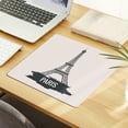 thumbnail image 4 of BAETEUY Mouse Pad Soft Comfortable Smooth Surface Eiffel Tower Desk Keyboard Mousepad Wrist Rest for Office, 4 of 8