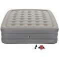 Coleman GuestRest Double High Air Mattress with External Pump Gray