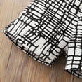 thumbnail image 7 of Kucnuzki 12 Months Newborn Baby Boy Spring Summer Outfits Shorts Sets 18 Months Short Sleeve Casauk Letter Pattern T-Shirt Top Elastic Lattice Shorts 2PCS Set Black, 7 of 7