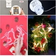 thumbnail image 2 of Morttic Christmas Lights 8 Pcs, Led Christmas Window Lights with Snowflake, Santa Claus, Deer and Christmas Tree Shape Fairy Lights for Holiday Christmas Decorations Warm White, 2 of 9