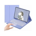 thumbnail image 1 of Keyboard Case for iPad Mini 5 4 3 2 1 - Touchpad Detachable Keyboard with Pencil Holder - Slim Leather Folio Smart Cover for iPad Mini 5th 2019 - iPad Mini 4 - Mini 3 - Mini 2 & 1, 1 of 1