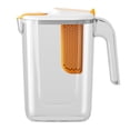 thumbnail image 4 of Refrigerator Water Dispenser with Fruit Filter | 2.6L Large Capacity Cold Water Pitcher for Side Door Storage | Household Iced Tea and Lemonade Maker | Durable Food-Grade Plastic Pitcher, 4 of 8