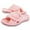 Pink, variant on Women's Arch Support Diabetic Slippers Memory Foam House Shoes Orthotic Heel Cup Arthritis Edema Slippers with Adjustable Strap, Leopard 8/9