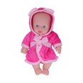 thumbnail image 1 of Soft Body Baby Doll Lifelike Newborn Baby Doll Simulation Reborn Baby Doll 8 InchesRose Red Gown, 1 of 4