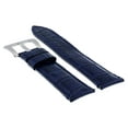 thumbnail image 2 of 24MM LEATHER WATCH BAND STRAP FOR BREITLING NAVITIMER, CHRONOMAT BENTLEY BLUE, 2 of 2