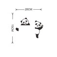 thumbnail image 3 of Juego de 1 adhesivo de vinilo para interruptores con diseño de panda, 3 of 5