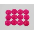 thumbnail image 5 of EOEMY 100 Neon Color Flatback Acrylic Round Rhinestone Gems 10mm No Hole Pick Color-Neon Red, 5 of 8