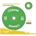 thumbnail image 2 of PAR DISCO OLIMPICO LEVEL FITNESS 25LBS, 2 of 4