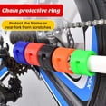 thumbnail image 2 of Visland 4 Pcs Chainstay Protector MTB Bike Chain Stay Guards Wear Resistant Ultralight Easy to Install MTB Frame Protector Protective Gear, 2 of 8
