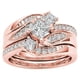 thumbnail image 1 of 3 en 1 Fashion Lady Zirconia Ring Creative Set Anillo Accesorios Anillo de compromiso Wmkox8yii fajkfhkj2392, 1 of 2
