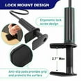 thumbnail image 3 of Gooseneck Bed Phone Holder Long Arm Phone Mount for Desk, Clip Bracket Clamp Stand for 4.0-6.5'' Mobile Cell Phone Stand, 3 of 9