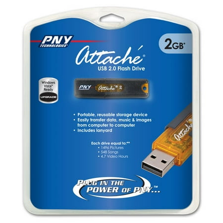 PNY 2GB USB 2.0 Flash Drive