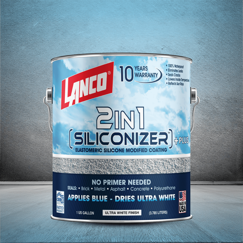 Lanco Siliconizer Plus 2 in 1 White Finish, 1 Gallon