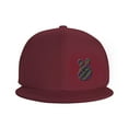 thumbnail image 3 of ZICANCN Victory Hand Peace Sign Caps CCaps Hapeaux de Camionneur Baseball pour Hommes et Femmes, Réglable à Plat Respirant Rouge Foncé, 3 of 6