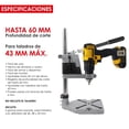 thumbnail image 4 of Soporte de Taladro Gutstark Base Hierro ajustable 0 a 60 mm, 4 of 8