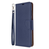 Galaxy S20 Plus Case 6.7" (2020), Allytech PU Leather Lightweight Magnetic Closure Kickstand Detachable Wrist Strap Cards Slots Folio Flip Wallet Case Cover for Samsung Galaxy S20 5G,Blue