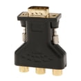 thumbnail image 4 of Adaptador VGA a RGB 2x 15 Pines Baoblaze Negro, 4 of 6