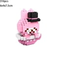 thumbnail image 1 of Sanrio-figuras de acción de Hello Kitty, juguetes de bloques de construcción ensamblados de partículas pequeñas, Melody Kuromi, rompecabezas, decoración de habitación, 1 of 4